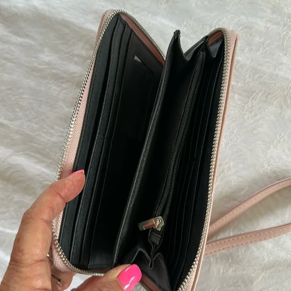 Steve Madden Pink Wallet Wristlet